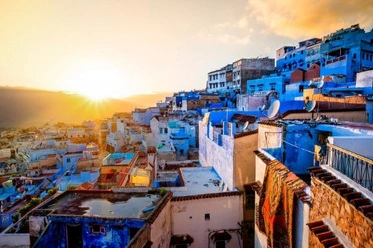 7 days group desert tour from Marrakech via Fes and blue city